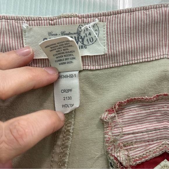 Old Navy Women's Size 10 Chino Khaki Flat Front Shorts - Picture 9 of 14